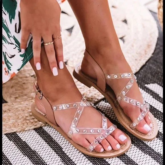 46) NWT Chinese Laundry Candi Sandals - Picture 3 of 8